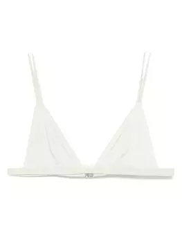 Patrizia Pepe бюстгальтер с узором Fly, зеленый