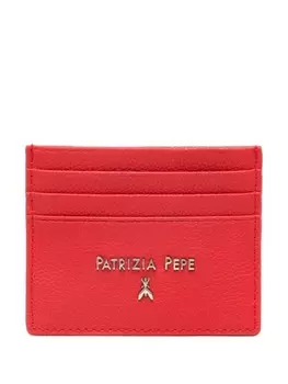 Patrizia Pepe держатель для карт с логотипом и надписью, красный