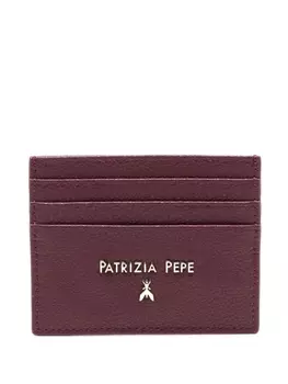 Patrizia Pepe держатель для карт с логотипом и надписью, фиолетовый