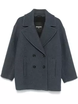 Patrizia Pepe двубортное пальто, синий