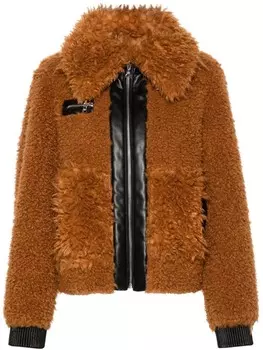 Patrizia Pepe двусторонняя куртка, коричневый