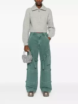 Patrizia Pepe джемпер с эффектом меланжа, серый