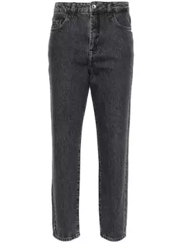 Patrizia Pepe джинсы с логотипом, черный