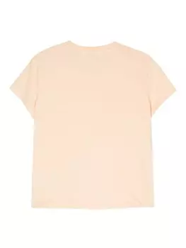 Patrizia Pepe футболка с логотипом, нейтральный цвет