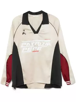 Patrizia Pepe футболка с логотипом, нейтральный