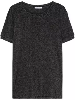 Patrizia Pepe футболка тонкой вязки, черный