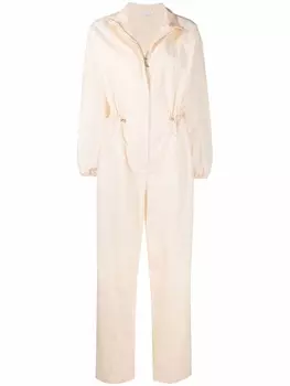 Patrizia Pepe комбинезон с кулиской, нейтральный цвет