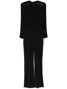 Patrizia Pepe комбинезон с запахом, черный