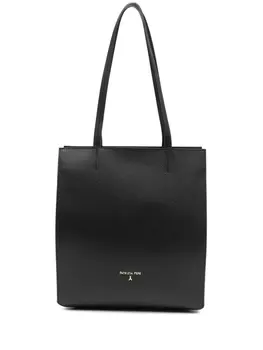 Patrizia Pepe кожаная сумка-тоут, черный