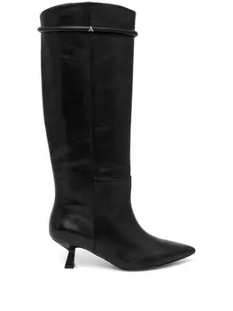 Patrizia Pepe кожаные ботинки, черный