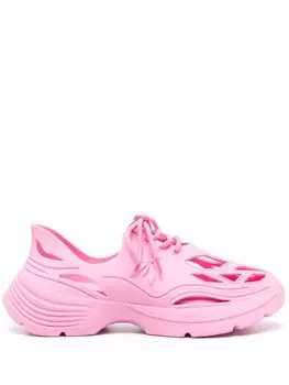 Patrizia Pepe кроссовки и носки Gummy Pepe (набор из трех штук), розовый