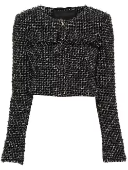 Patrizia Pepe куртка на молнии с логотипом, черный