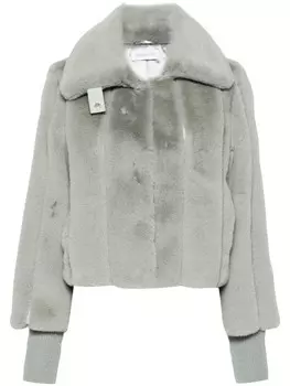 Patrizia Pepe куртка с широким воротником, серый