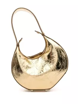 Patrizia Pepe маленькая сумка-тоут Bangle, золотистый