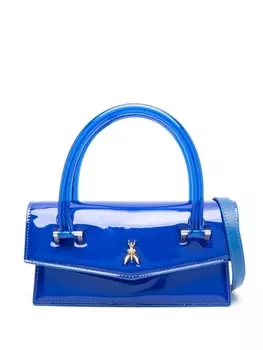 Patrizia Pepe мини-сумка с блестками, синий