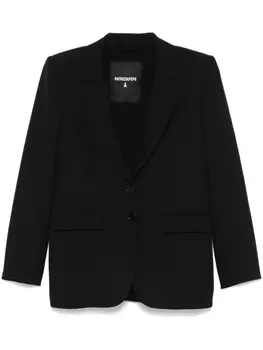 Patrizia Pepe однобортный блейзер, черный
