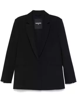 Patrizia Pepe однобортный пиджак, черный