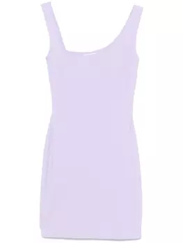 Patrizia Pepe платье мини Essential, фиолетовый
