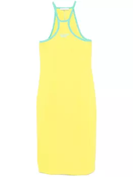 Patrizia Pepe платье мини из джерси, желтый