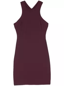 Patrizia Pepe платье с вырезами, фиолетовый