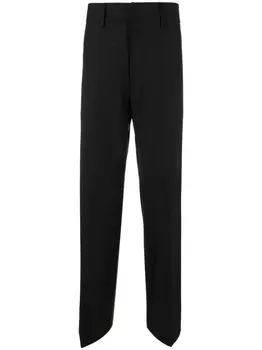 Patrizia Pepe прямые брюки строгого кроя, черный