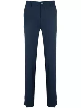 Patrizia Pepe прямые брюки строгого кроя, синий