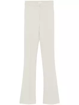 Patrizia Pepe расклешенные брюки, серый