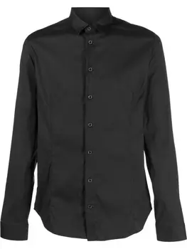 Patrizia Pepe рубашка узкого кроя, черный