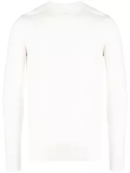 Patrizia Pepe шерстяной джемпер узкого кроя, белый