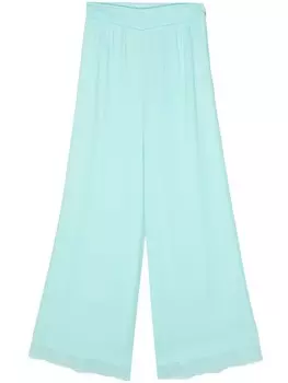 Patrizia Pepe широкие брюки со складками, розовый