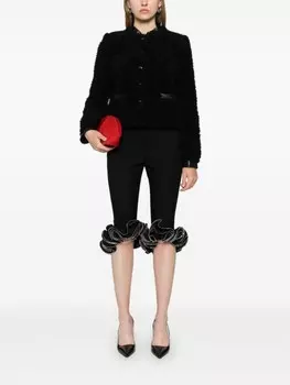 Patrizia Pepe шуба из искусственного меха, черный