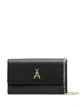 Patrizia Pepe сумка через плечо с логотипом, черный