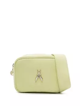 Patrizia Pepe сумка на плечо Hammered, зеленый