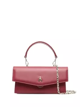 Patrizia Pepe сумка-тоут с логотипом, красный