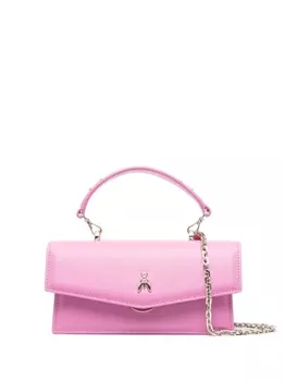 Patrizia Pepe сумка-тоут с логотипом, розовый