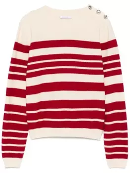 Patrizia Pepe свитер с пуговицами, нейтральный