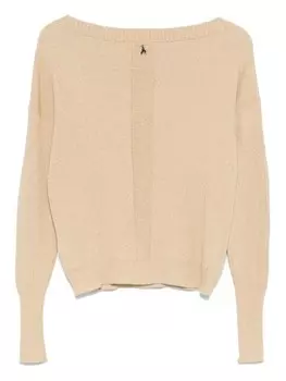 Patrizia Pepe свитер в рубчик, серый