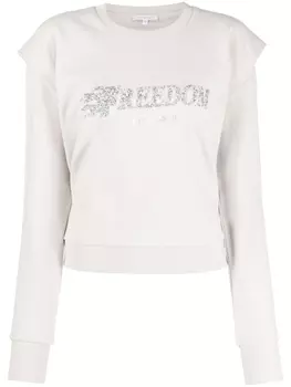 Patrizia Pepe толстовка Freedom, серый