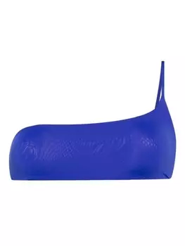 Patrizia Pepe топ бикини на одно плечо, синий