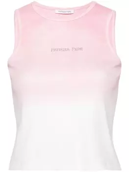 Patrizia Pepe топ с эффектом градиента, розовый
