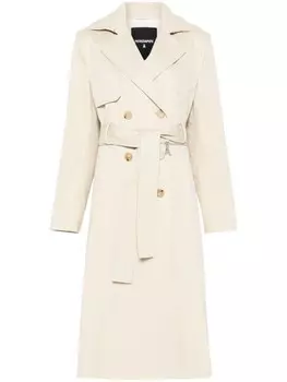 Patrizia Pepe тренч на молнии, нейтральный