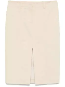 Patrizia Pepe юбка с декором Fly, нейтральный