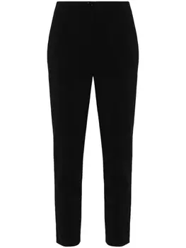 Patrizia Pepe укороченные брюки средней посадки, черный