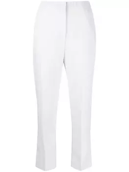 Patrizia Pepe укороченные брюки узкого кроя, фиолетовый