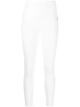 Patrizia Pepe укороченные джегинсы кроя слим, белый