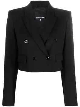 Patrizia Pepe укороченный блейзер, черный