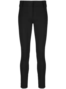 Patrizia Pepe узкие брюки строгого кроя, черный