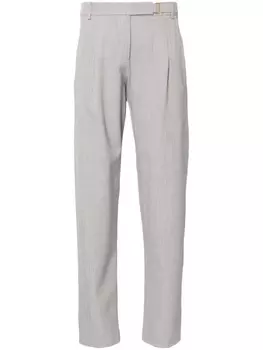 Patrizia Pepe зауженные брюки строгого кроя, серый