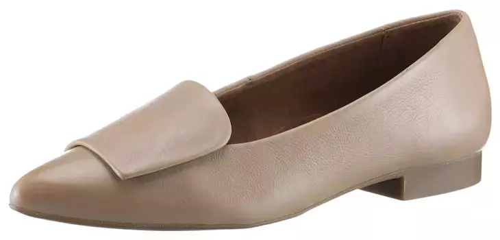 Paul Green балетки, балетки, деловая обувь заостренной формы, коричневый