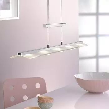 Paul Neuhaus 2278-55 Nele Подвесной светильник LED + сенсорный выключатель 5x 5W 2700-5000K, серебро